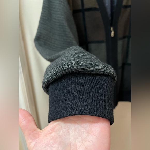 Modango Men’s Suede Jacket Cardigan Wool Blend Size Large Vintage - Picture 2 of 9